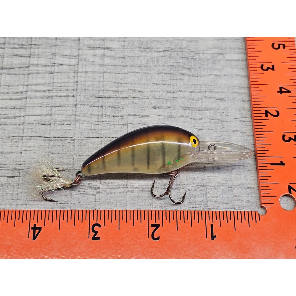 Daiwa Tiny Peanut DR Real Bluegill Feathered Treble Hook JDM Crankbait Lure
